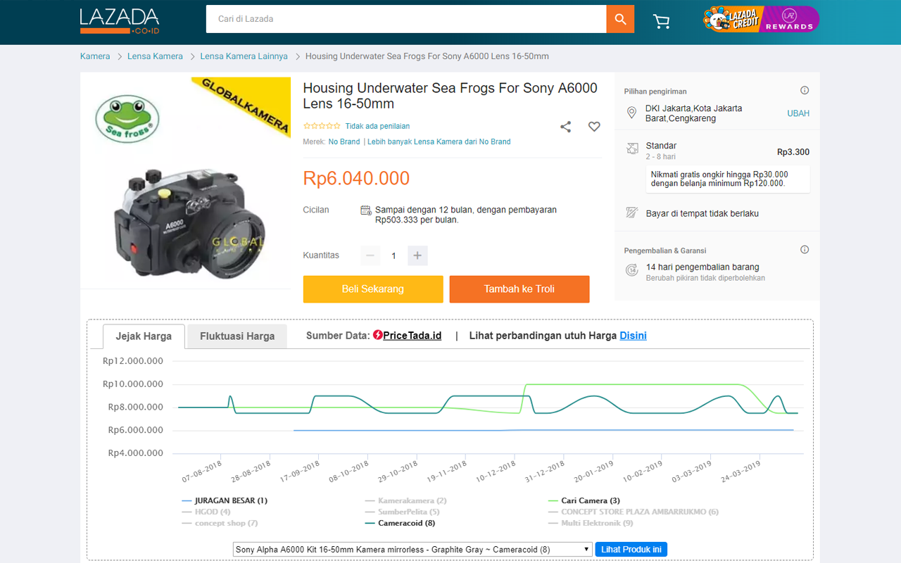 Cek Jejak Harga, Perbandingan Harga.PriceTada Preview image 1