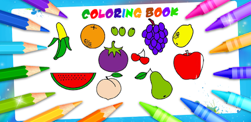 Fruits Coloring Book & Drawing