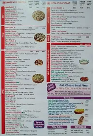 Smoking Pizza menu 1