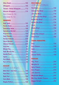 Shabari menu 3