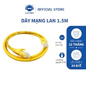 Dây Mạng Lan Bấm Sẵn 2 Đầu Cat5E 1.5M Internet Luviba Dm15