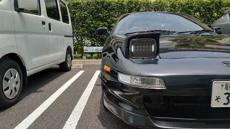 MR2の毎月8日はリトラの日・6月8日はAW11の生誕祭㊗️・SW20 MR-2・梅雨の晴れ間・不正改造車取締月間に関するカスタム事例の投稿画像1枚目