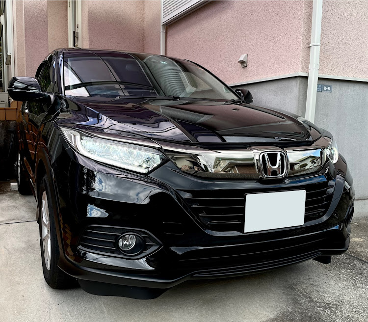 ヴェゼルのドアパンチ被害・RU3はドック入り・代車はRU1・BLITZ DAMPER ZZ-Rに関するカスタム事例の投稿画像3枚目