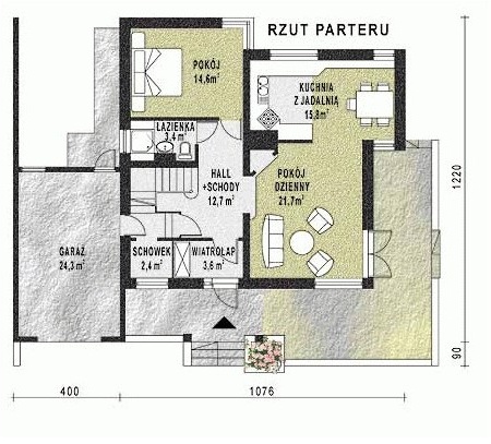 WB-3377 - Rzut parteru