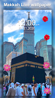 Makkah Clock Live Wallpaper HD Screenshot