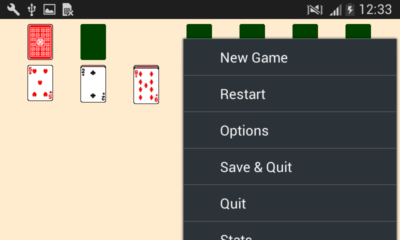 Forty Thieves Solitaire Screen 2