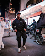 Shimza in Times Square, New York City over the weekend. 