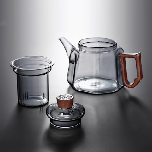 Title 1, Vintage Glass Teapot Electric Ceramic Stove for...