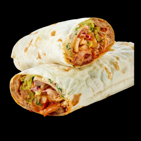 Chicken Garlic Kebab Roll