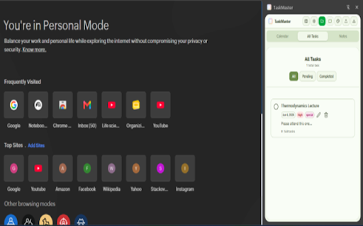 TaskMaster screenshot 2