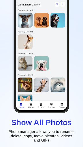 Screenshot Gallery With File Manager