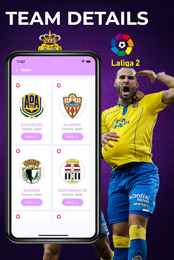 Screenshot Live Spanish La Liga 2 