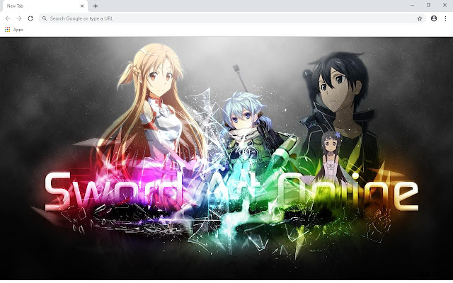 Sword Art Online (SAO) Wallpapers and New Tab