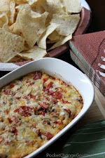 Supreme Pizza Dip Recipe was pinched from <a href="http://pocketchangegourmet.com/supreme-pizza-dip/" target="_blank">pocketchangegourmet.com.</a>