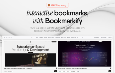 Bookmarkify - Bookmark Manager small promo image