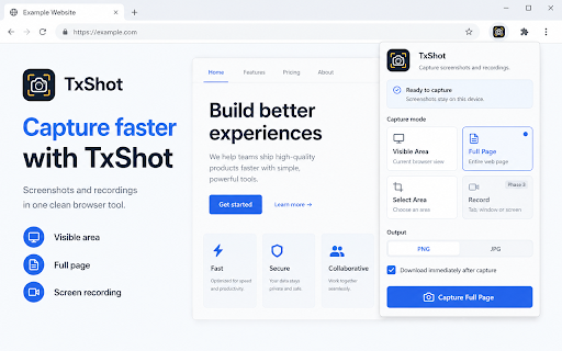 TxShot screenshot 1