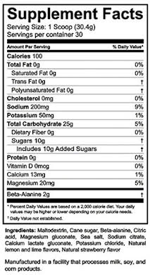 Infinit Nutrition Hydrate Drink Mix: Strawberry Lemonade, 30 Serving Bag alternate image 0