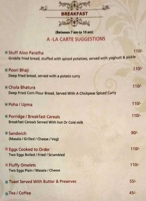 Open Affairs menu 