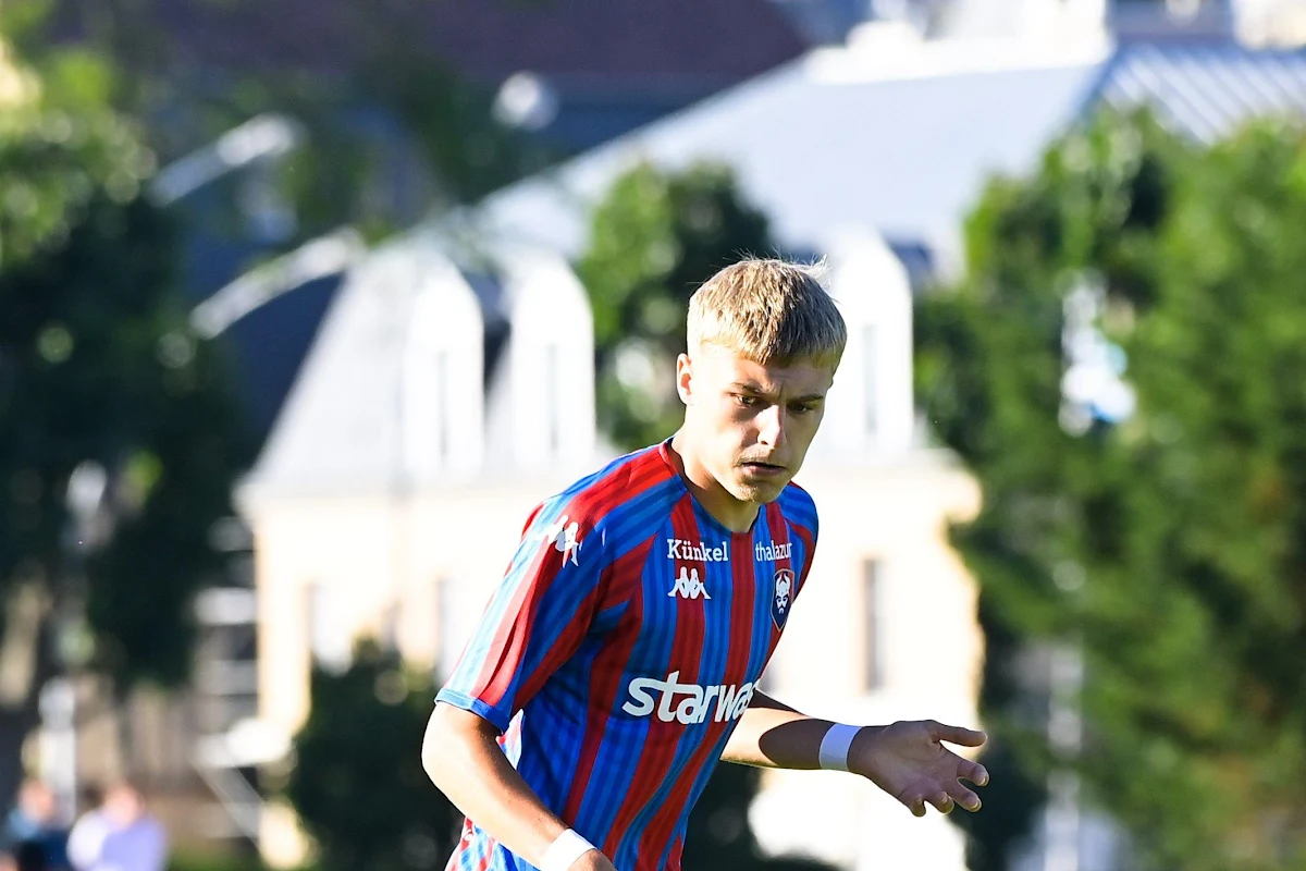 Un jeune belge buteur avec Caen en match amical