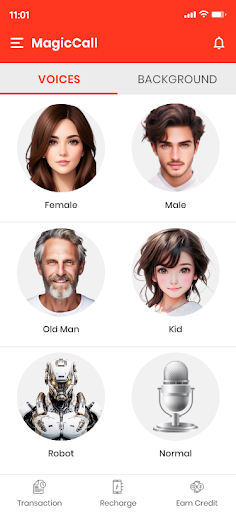 Screenshot MagicCall – Voice Changer App