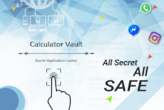 Calculator Vault- Media Locker