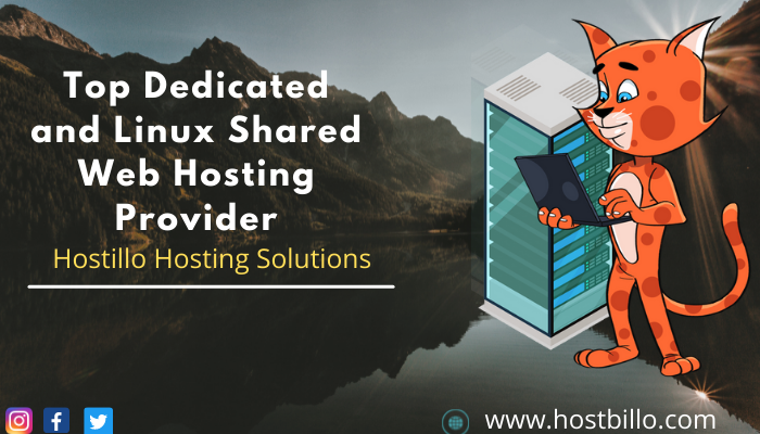 Top Dedicated and Linux Shared Web Hosting Provider- Hostbillo