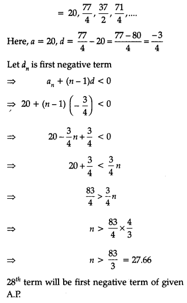 CBSE Previous Year Question Papers Class 10 Maths 2017 Outside Delhi Term 2 Set I Q6