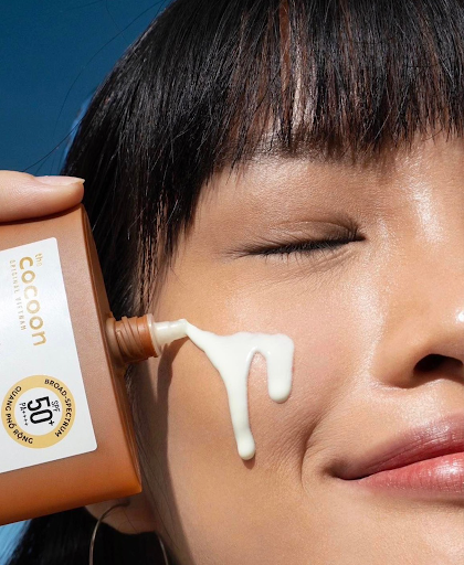 Sữa chống nắng bí đao ráo mịn tự nhiên Cocoon SPF 50+, UVA - PF 62.6 50ml