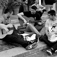 musica in strada. di 