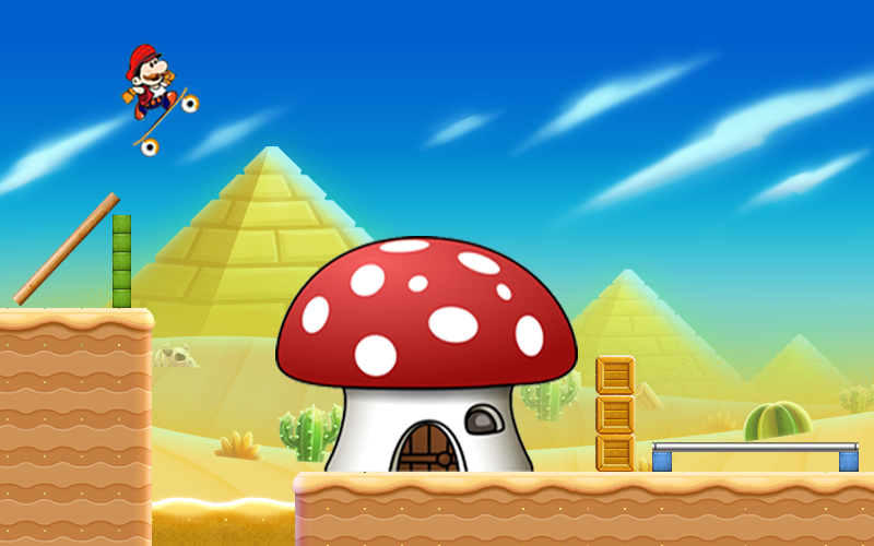 Super Skater Mario Screen 2