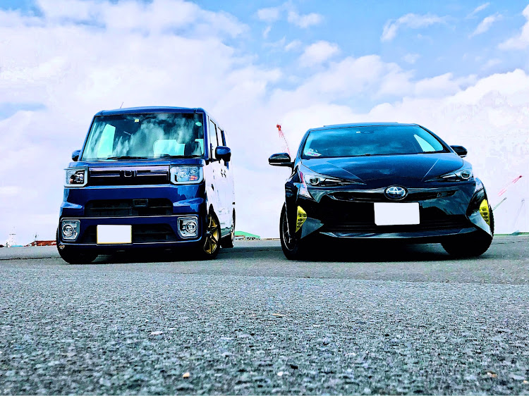 プリウスの函館・コラボ・久々に楽しかった(*ˊᗜˋ*)⋆*・艶々萌え😆に関するカスタム事例の投稿画像8枚目