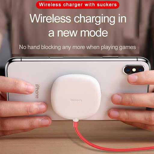 Title 4, Suction cup mobile wireless charger. Secure you...