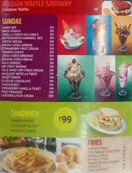 Cream And Fudge menu 2