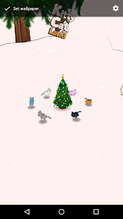 Kitty Cat Land Live Wallpaper Happy Holidays!(圖1)-速報App