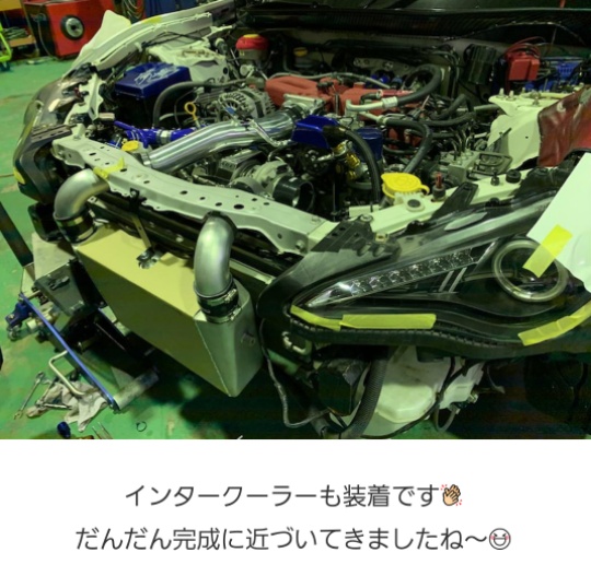 86のどんどん進んでまーす🎵・細かな所も抜かりなく🎵・ACE・ビックスロットル🎵・まさやん86に関するカスタム事例の投稿画像4枚目