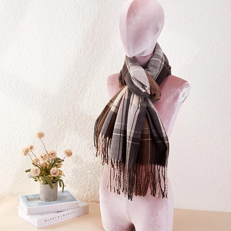Title 4, Winter Koreaanse stijl mode dikke sjaal warm