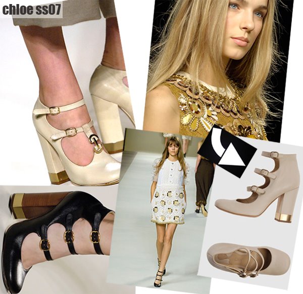 Les chaussures Chloé