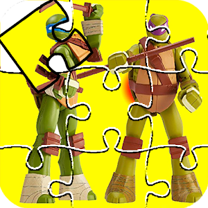 Turtle jigsaw puzzle games Ninja  Icon