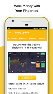 Binary Options Trading banner