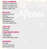 Ashley Cafe menu 2