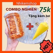 Combo Bánh Tráng Phơi Sương Muối Tôm Hành Phi( Tặng Kèm Bơ)