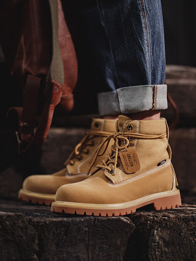 Title 2, Autumn New Style Martin Boots, High-top Rhubarb...