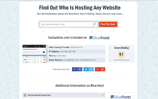 Hosting Checker - Find out who is hosting any website