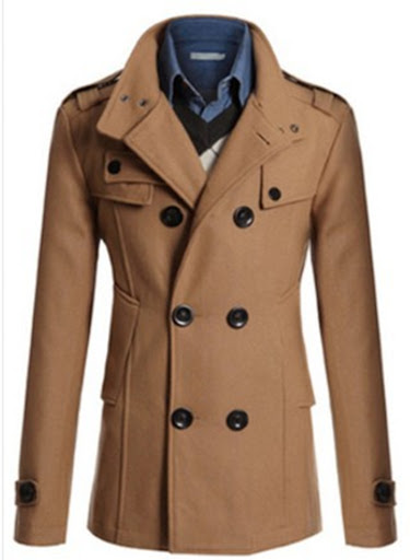 Title 5, Mens woolen coat jacket, a warm and stylish wi...