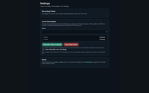 Tab Recorder screenshot 5