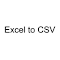 Item logo image for Excel to CSV