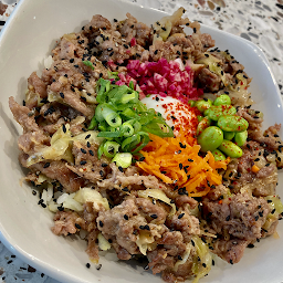 Ginger Pork Rice Bowl