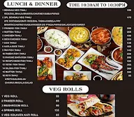 Maha Annapurna Hotel menu 1