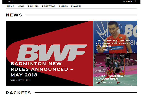 Badminton Essentials chrome extension