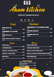 Ahom Kitchen menu 3